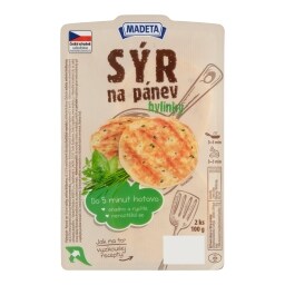 Madeta Sýr na pánev bylinky