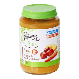 Nature's Promise Bio Baby Pyré zelenina s hovězím