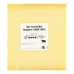 Sýr švýcarský Gruyère CHOP 48%