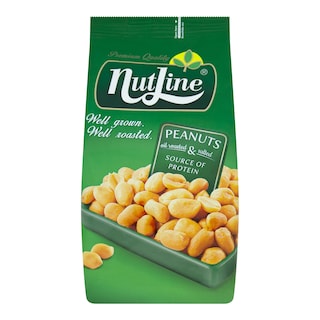 Nutline Loupané arašídy pražené a solené