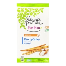 Nature's Promise Bio Tyčinky solené bez lepku