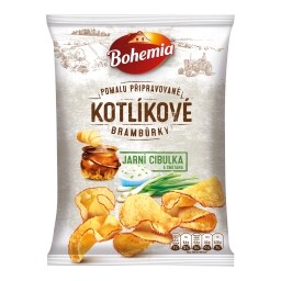 Bohemia Chips kotlíkové jarní cibulka