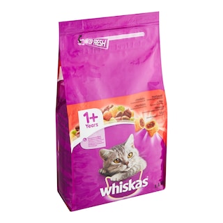 Whiskas Granule plněné s hovězím