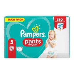 Pampers Pants plenkové kalhotky, velikost 5
