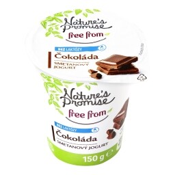 Nature's Promise Jogurt čokoládový bez laktózy