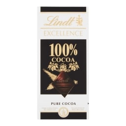 Lindt Hořká čokoláda 100% 100% COCOA 50G
