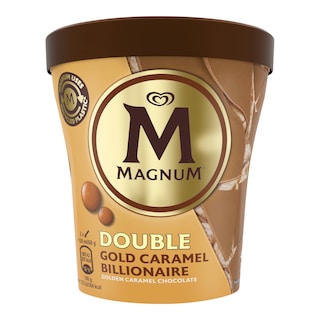 Magnum Double Caramel Gold Billionaire