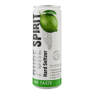 Pure Spirit Hard Seltzer Lime