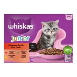 Whiskas Junior kapsičky ve šťávě