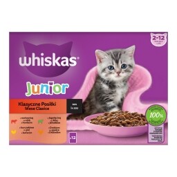 Whiskas Junior kapsičky ve šťávě