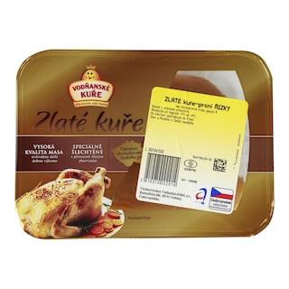Zlaté kuře řízky chazené
