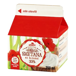 Albert Smetana ke šlehání 33%