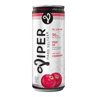 Viper Hard Seltzer Brusinka