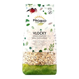 Probio Vločky Bio ovesné bezlepkové extra křehké