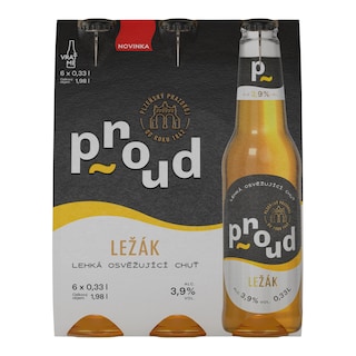 Proud Pivo ležák 6pack