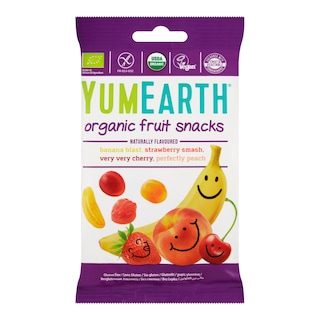 YumEarth Bio ovocné želé bonbony mix