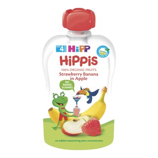 HiPP Bio ovocná kapsička jablko, banán, jahoda