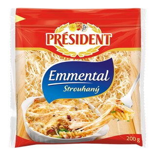 Président Emmental 45% strouhaný