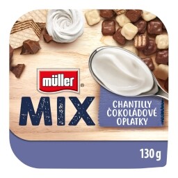 Müller Mix Choco Waffles jogurt slazený