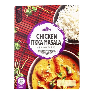 Albert Kuře Tikka Masala s rýží basmati
