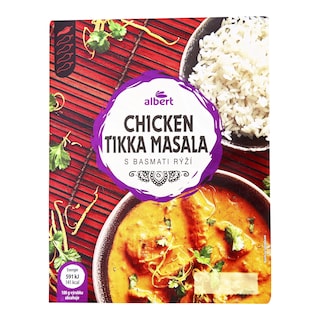 Albert Kuře Tikka Masala s rýží basmati