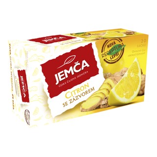 Jemča Ovocný čaj citron se zázvorem