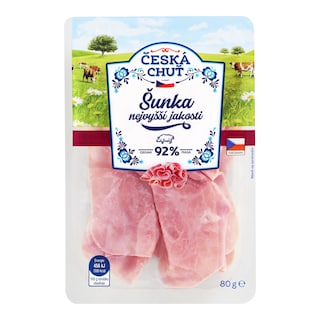Česká chuť Šunka nejvyšší jakosti