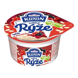 Kunín Mléčná rýže rybíz a brusinka