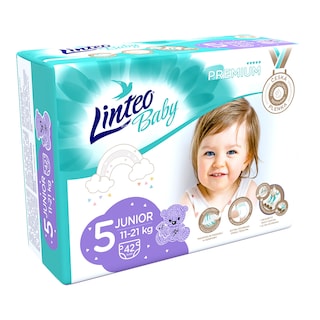 Linteo Baby Premium Junior dětské plenky