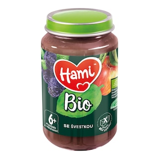 Hami Bio Ovocný příkrm se švestkou