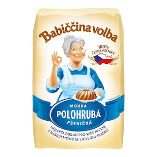 Babiččina volba Mouka polohrubá pšeničná