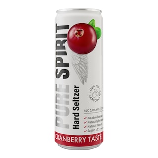 Pure Spirit Hard Seltzer Cranberry