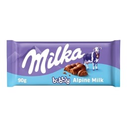Milka Bubbly mléčná čokoláda s bublinkami