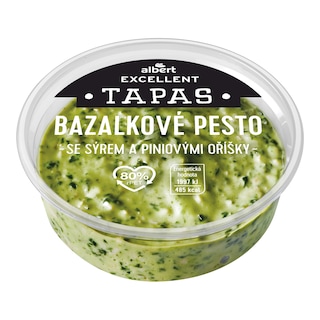 Albert Excellent Tapas Bazalkové pesto