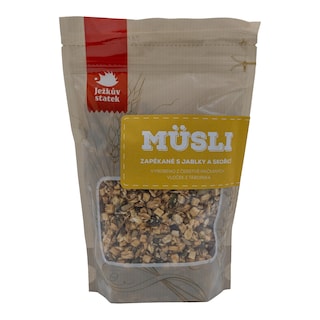 Ježkův statek Zapékané müsli s jablky