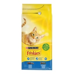 Friskies s lososem a zeleninou