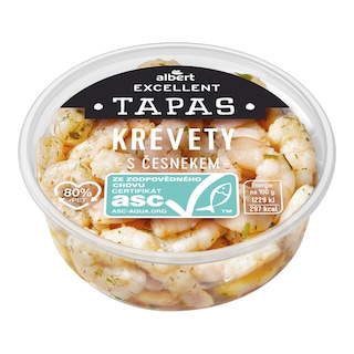 Albert Excellent Tapas Krevety s česnekem