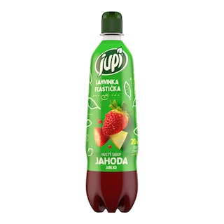 Jupí Lahvinka hustý sirup jahoda