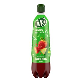 Jupí Lahvinka hustý sirup jahoda