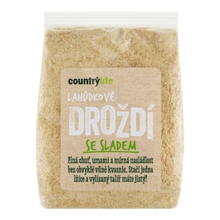 Country Life Lahůdkové droždí se sladem