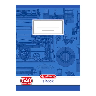 Herlitz Sešit č. 540 A5, čistý, 40 listů
