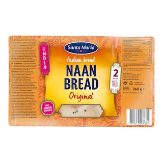 Santa Maria Naan chléb