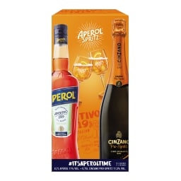 Aperol 11% a Cinzano pro Spritz 11,5%