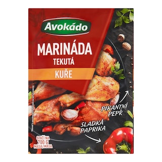 Avokádo Marináda tekutá kuře