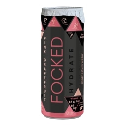 Focked Hydrate Pink Grapefruit drink