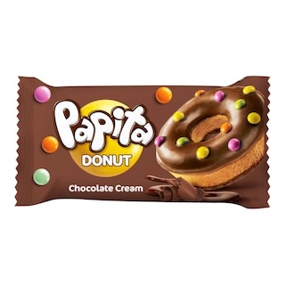 Papita Donut s čokoládovou polevou