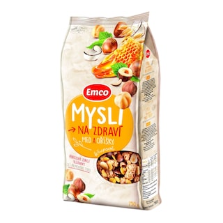 Emco Mysli na zdraví Křupavé med a ořechy