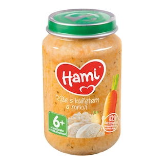 Hami Rýže s kuřetem a mrkví