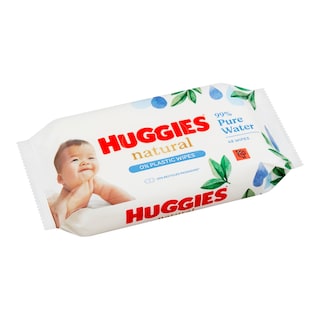 Huggies Natural Pure Water dětské ubrousky