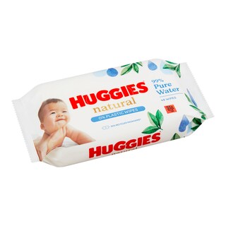 Huggies Natural Pure Water dětské ubrousky